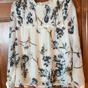 New Zac& Rachel Blouse Tunic L $55 NWT